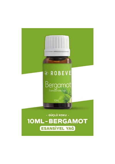 Robeve Bergamot Uçucu Yağ Esansiyel Yağ Uçucu Koku Yağı Hava Nemlendirici Uçucu Yağı Difüzör Esansı 10ml