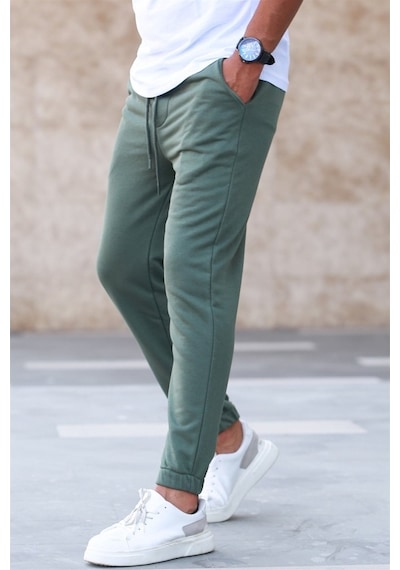 Madmext Haki Basic Eşofman 5424 Haki