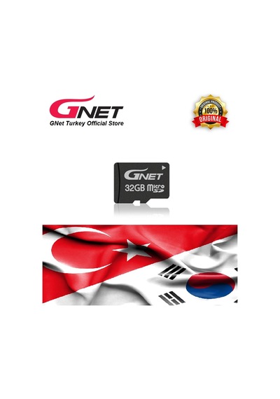 32Gb Gnet Hafıza Kartı & Elektronik Adaptör