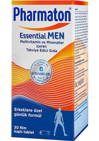 Pharmaton Essential Men 30 Kapsül 3 Adet