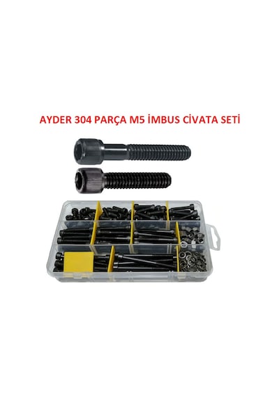 Ayder Hırdavat M5 Imbus Set