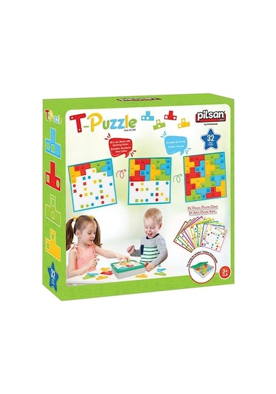 Pilsan T Puzzle - Eğitici Oyuncak