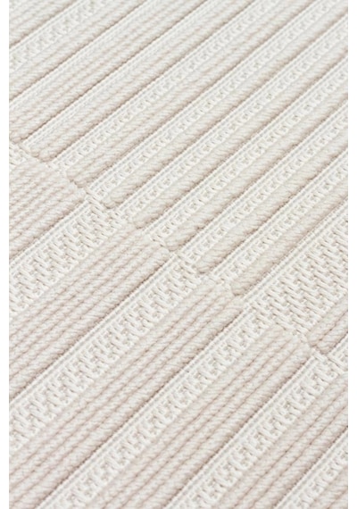 Eko Halı Mono Loop 01 Beige Sisal Görünümlü Bukleli Kaymaz Tabanlı Yıkanabilir Halı Bej