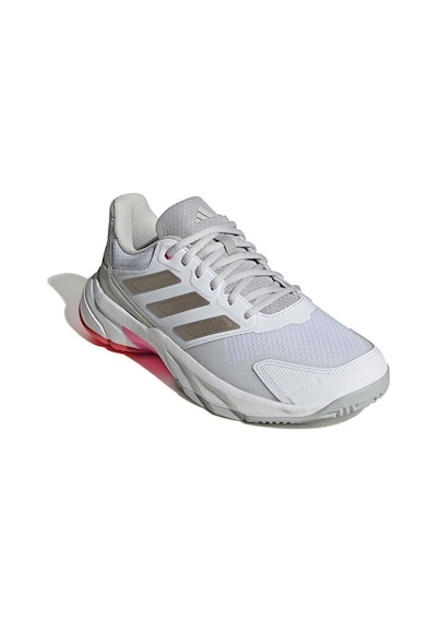 Adidas Courtjam Control 3 W Kadın Tenis Ayakkabısı Ih2968 Beyaz Beyaz