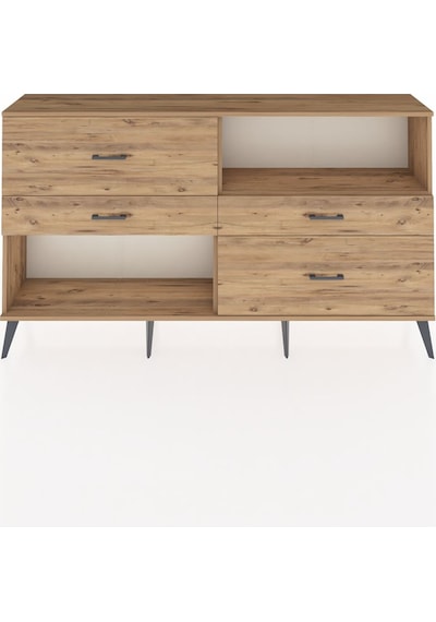 Arges Konsol Tek Raflı 4 Çekmeceli 176x30x99 Çam-çam Çam-çam Arges Konsol Tek Raflı 4 Çekmeceli 176x30x99 Çam-çam Çam-çam
