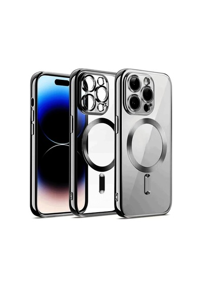 İphone 12 Pro Kılıf Kross Magneticsafe Kapak - Gümüş