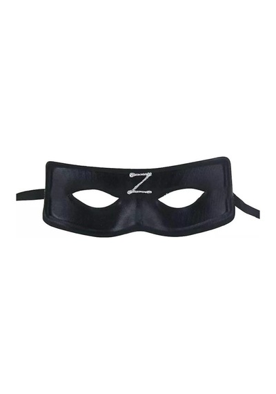 Zorro Maskesi Z Baskılı Lastikli Çok Renkli
