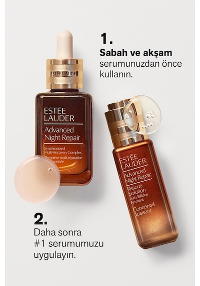 Estee Lauder Konsantre Serum - Advanced Night Repair Rescue Solution - 20 ML Kızarıklık ve Tahriş Karşıtı