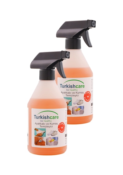 Turkishcare Ayakkabı Ve Kumaş Temizleme Spreyi 2x500 Ml 2 Li Renksiz