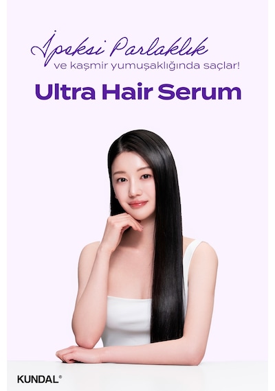 Kuru Ve Yıpranmış Saçlara Onarıcı Bakım Serumu Kundal Macadamia Ultra Hair Serum Acacia Moringa