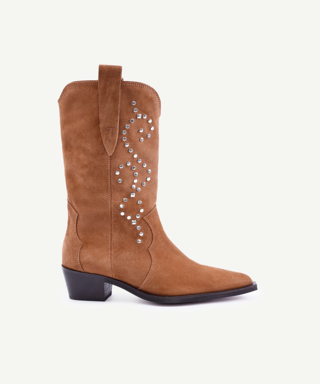 Yargıcı Aksesuar Detaylı Deri Western Bot 25kkay4011x 057 Taba