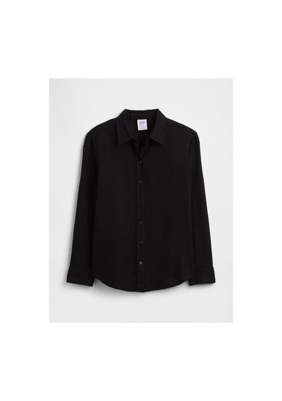 Gap V-hs Keten Kolay Giyilebilir Gömlek Gerçek Siyah %55 Keten Avrupa Keten Standardı Efs , %45 Viskoz Rayon L Gap V-hs Keten Kolay Giyilebilir Gömlek Gerçek Siyah %55 Keten Avrupa Keten Standardı Efs , %45 Viskoz Rayon L