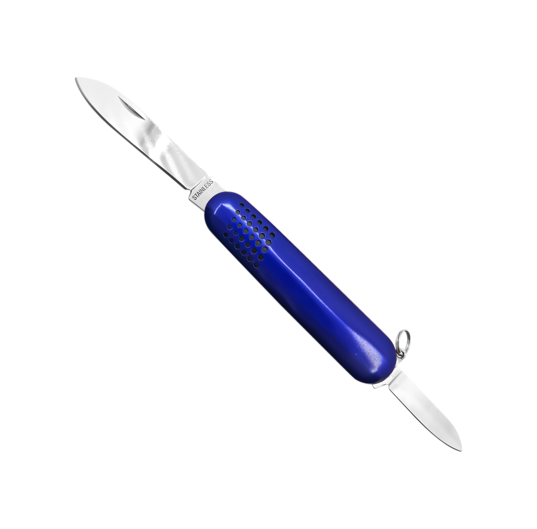 Argeus Çift Ağızlı Cep Kamp Çakısı Mavi K5017-30 Çok Renkli