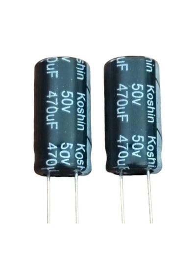 470uf 50v 10x20 5mm Elektrolitik Aliminyum Kondansator 10 Pcs Adet Paket
