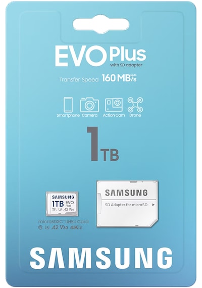 Samsung  Evo Plus MB-MC1T0SA/APC 1 TB Micro SD Hafıza Kartı
