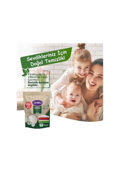 Duru Granül Matik Sabun Klasik 25 Yıkama 3 x 1 KG