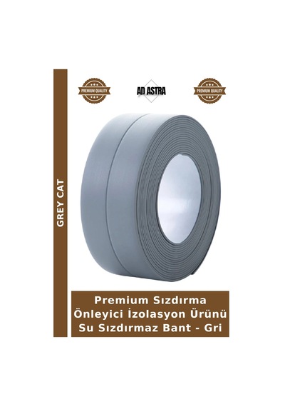 Premium Sızdırma Önleyici İzolasyon Ürünü Su Sızdırmaz Bant - Gri