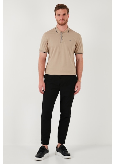 Buratti Erkek Polo Yaka T Shirt 5902118 Vizon Vizon