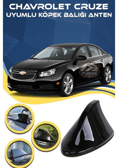 Chevrolet Cruze Uyumlu Oto Balık Sırtı Anten Elektrikli Köpekbalığı Balina Tavan Anten