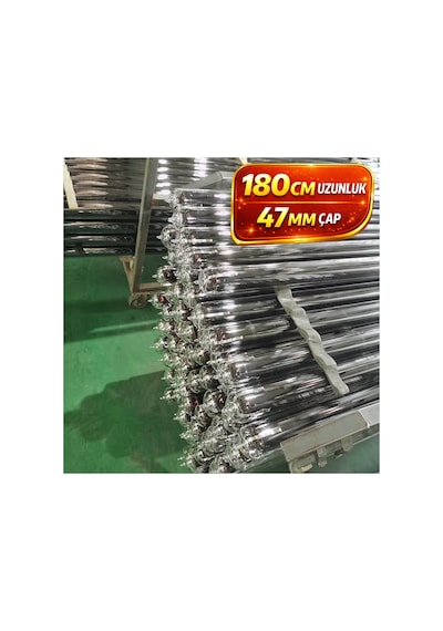 Solar 18x Vakum Cam Tüp Paketi 180cm Güneş Enerjisi Camı