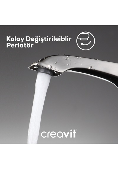 Creavit Avangart Banyo Armatürü Altın Bt.ag2500g