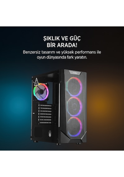 James Donkey Helıx H800 4xrbw Atx 650w Gamıng Kasa