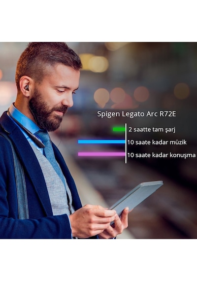 Spigen Legato Arc R72E Kablosuz Bluetooth Kulaklık Qualcomm 000SD21953