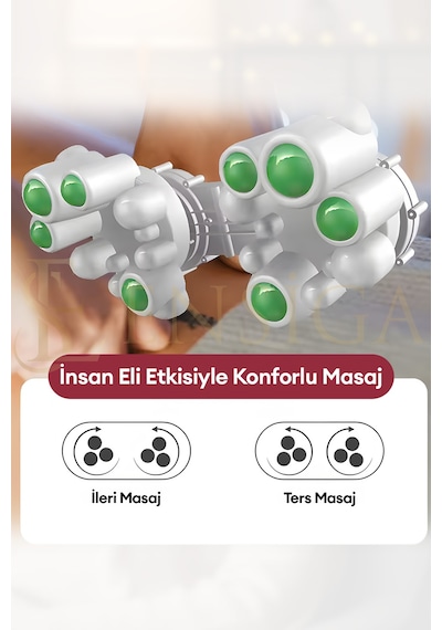 Elektrikli Masaj Yastığı Isıtmalı Yoğurmalı Kademeli Boyun Bel Sırt Araç Çakmaklıklı Adaptörlü Kırmızı