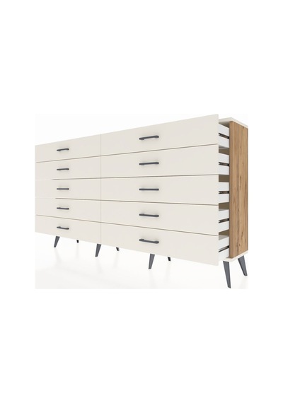 Arges Konsol 10 Çekmeceli 176x30x99 Çam-aytaşı Çam-aytaşı Arges Konsol 10 Çekmeceli 176x30x99 Çam-aytaşı Çam-aytaşı