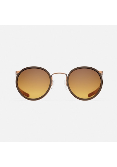 Randolph Pı034 P3 Chocolate Gold Unisex Güneş Gözlüğü Kahverengi