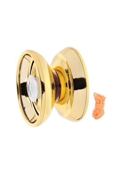 Metal Yoyo Oyuncak Extra Rulmanlı Profesyonel Yo-yo Oyuncağı Unresponsive Yoyo Gold