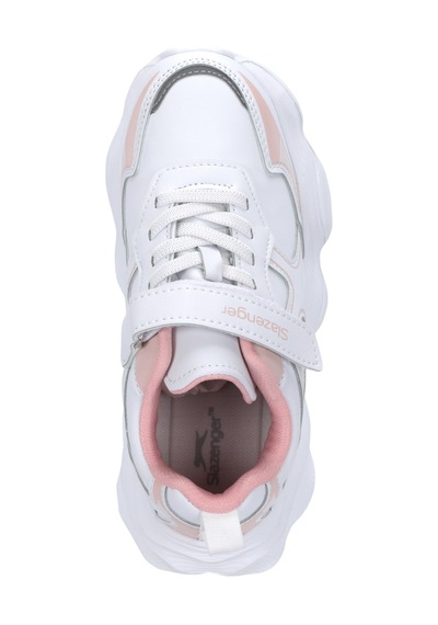 Slazenger Fıffy Kız Çocuk Cırtlı Beyaz / Pembe Günlük Spor Ayakkabısı Beyaz - Pembe Slazenger Fıffy Kız Çocuk Cırtlı Beyaz / Pembe Günlük Spor Ayakkabısı Beyaz - Pembe