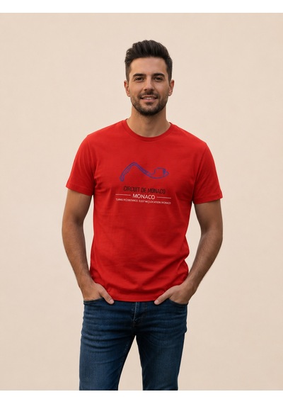 Vıgoss Actıon Baskılı Erkek T-shırt 62645-30005 KIrmızı