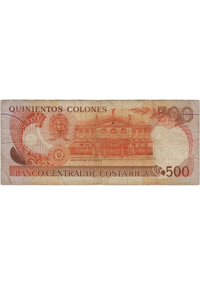 Kosta Rika 500 Kolon 1994 Temiz.