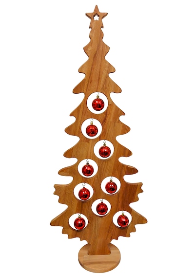 Dekoratif Lüks Natural Yeniyıl Ahşap Yılbaşı Noel Çam Ağacı ,fotoğraf Soy Ağacı 97 Cm Uzunluk 100 CM