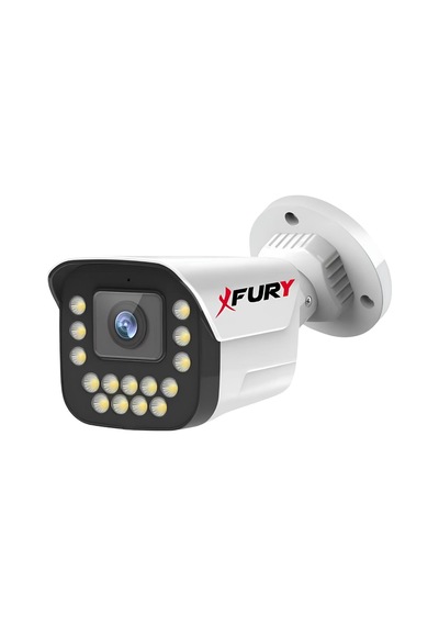 Fury 16 Lı 15 Warm Led Gece Renkli Görüş Su Geçirmez Güvenlik Kamerası Seti 250gb