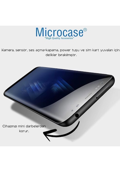 Microcase Vivo X300 Pro İle Uyumlu Full Tpu Ön Arka Ve Yan 360 Nano Koruma- Ekm116