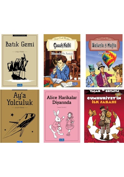 Cumhuriyet'in İlk Sabahı 6 Kitap Okuma Seti Ortaokul