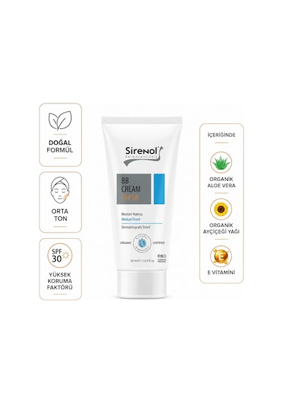 Badger Karın Bölgesi Nemlendirici Krem Ve Sirenol Bb Krem Set 56 Gr / 30 Ml
