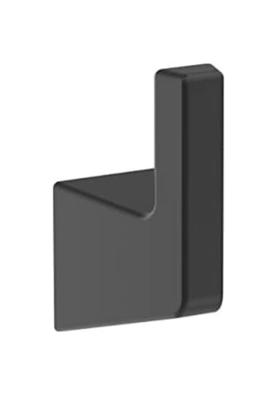 Amerock Bh36000mb Mat Siyah Tekli Bornoz Kancası 3-9/16 İnç 90 Mm Uzunluk Havluluk Blackrock Banyo İçin Havlu Kancası Banyo Donanımı Banyo Aksesuarları