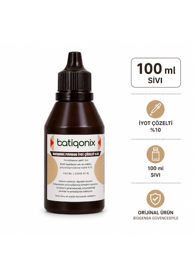 Aqua Batikon Çözelti 100 Ml 4 Adet