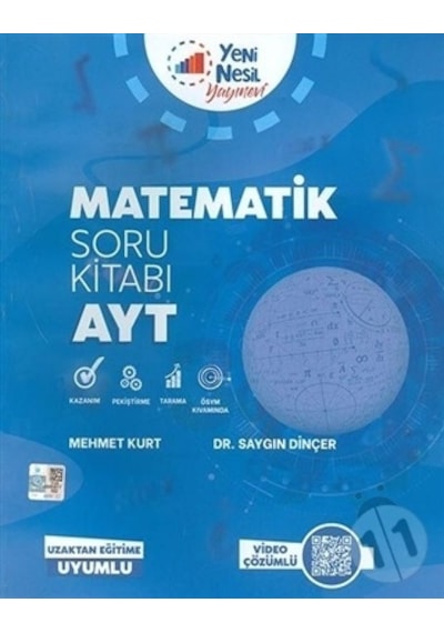 Ayt Matematik Soru Kitabı Yeni Nesil Yayınları N11.16725