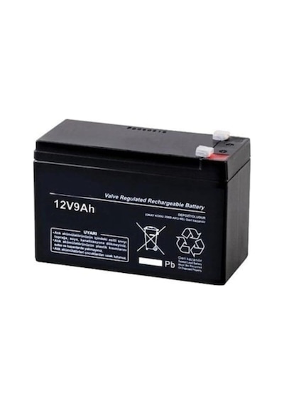 Lamsin 12 Volt 9 Amper Kuru Akü Şarjlı Akülü Ilaçlama Makinalarına Uygundur
