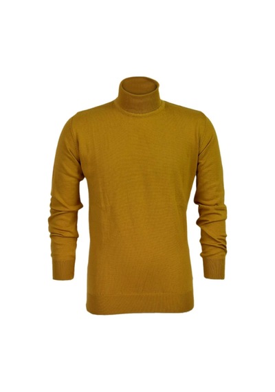 Erkek Spor Düz Balıkçı Yaka Kazak R21010 Bgl-st03179 001