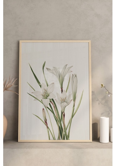 Ahşap Çerçeveli Mdf Tablo Seti Salon Ve Oturma Odası Için Çt3090 32 X 42