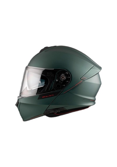 Mt Genesis Sv A2 Çene Açılır Kask Mat Yeşil