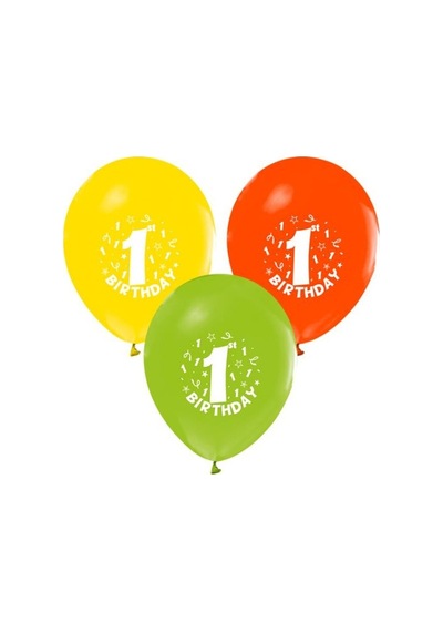 Çepeçevre 1 Yaş Karışık Balon 10'Lu