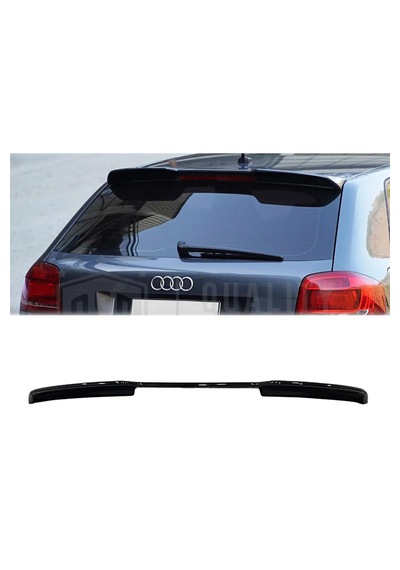 Audi A3 Hb 2003-2012 Pianoblack Spoiler İthal Abs Plastik