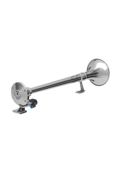 Seger 12v Havalı Korna Tekli Krom 637 Mm Marin