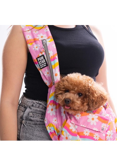 Pawstar Florence Daisy Crossbody Küçük Irk Köpek Çapraz Taşıma Çantası